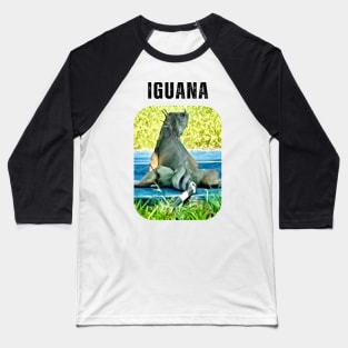 Iguana Lover Baseball T-Shirt